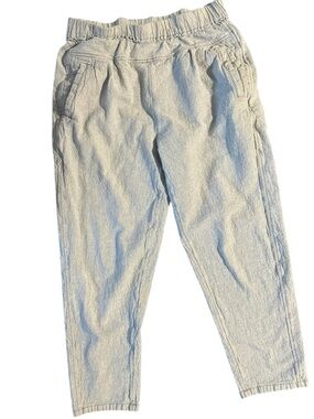 Anthro HeiHei ramie natural jogger pants xs